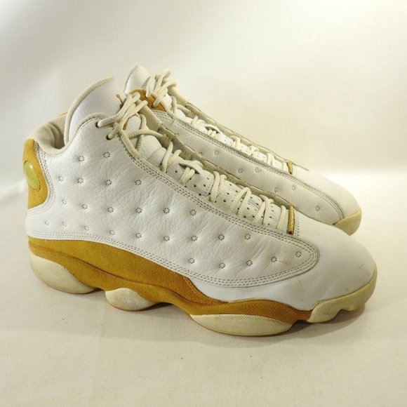 Jordan 040709 Sz 10.5 M White Yellow Mens C2A B29